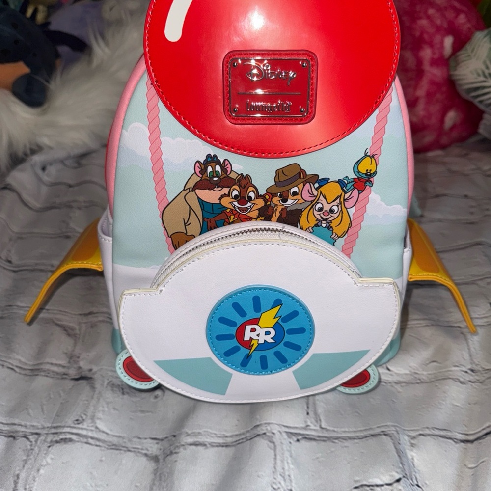 Disney Parks Loungefly Mini Backpack Disney 100 Chip 'N Dale Rescue Rangers